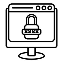 Web Security Icon Style