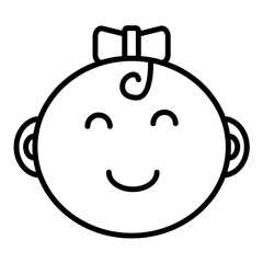 Baby Girl Icon Style