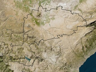 Karaman, Turkiye. Low-res satellite. No legend