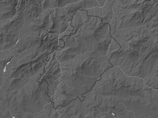 Krkkale, Turkiye. Grayscale. No legend