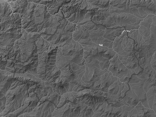 Kutahya, Turkiye. Grayscale. No legend