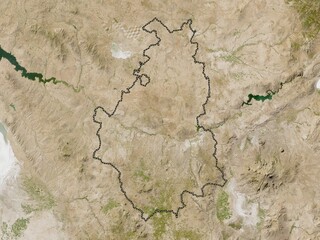 Nevsehir, Turkiye. Low-res satellite. No legend