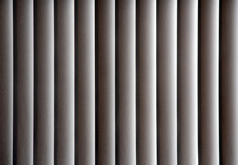 Close-up of blinds. Abstract background and texture