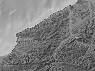 Zonguldak, Turkiye. Grayscale. No legend