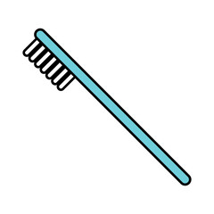 Tooth brush care icon, dental hygiene web sign, health medicine vector illustration