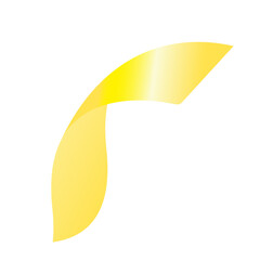 gold yellow metallic ribbon birthday  celebration sale summer party decoration confetti