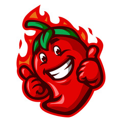 Hot Chili Mascot