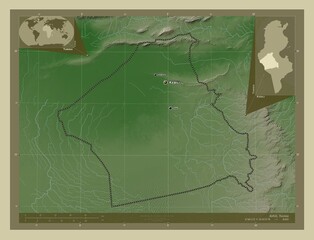 Kebili, Tunisia. Wiki. Labelled points of cities