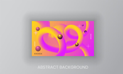 Abstract background with 3D lines, Abstract fluid wave. Innovation background design for the cover, landing page. Modern Wallpaper