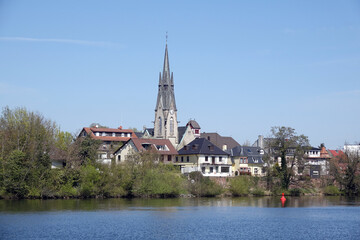 Fototapeta na wymiar Friedenskirche in Hanau
