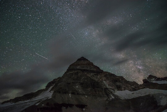 Mt&Acirc;&nbsp;Assiniboine at night, British Columbia, Canada