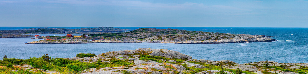 Fototapeta na wymiar Küstenlandschaft Marstrandson in Schweden - Oslofjord -Ostsee