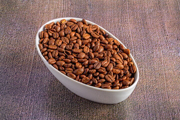 coffee beans in a bowl