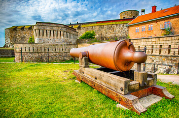 Burg in Marstrandson in Schweden - Oslofjord -Ostsee
