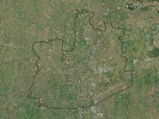 Phra Nakhon Si Ayutthaya, Thailand. High-res satellite. No legend