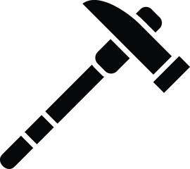 Pick hammer Vector Icon Design Illustration