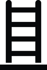 Obraz premium Ladder Vector Icon Design Illustration