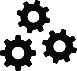 Gears Vector Icon Design Illustration