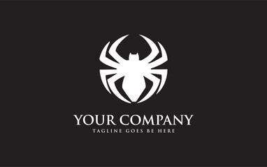 Obraz premium Spider Logo Design art vector
