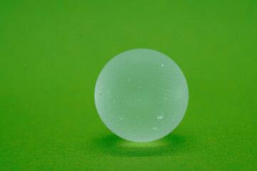 green background with crystal quartz crystals is a  beautiful background