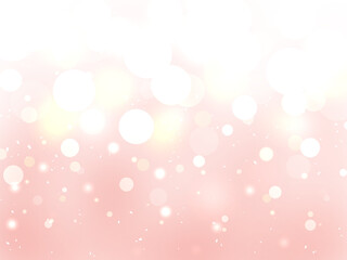 美しくキラキラ輝く抽象的ンピンクのピンボケ背景