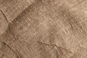 Coarse linen fabric for the use and manufacture