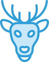 Deer Vector Icon Design Illustration