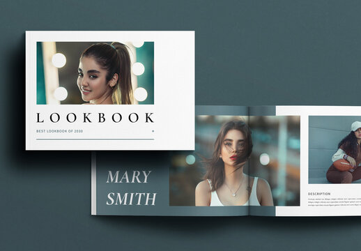 Lookbook Brochure Layout Landscape