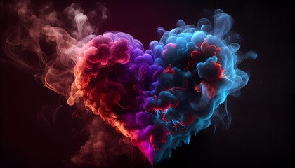 Smokey heart