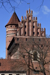 Zamek Kapituły Warmińskiej w Olsztynie wybudowany w połowie XIV wieku w stylu gotyckim.