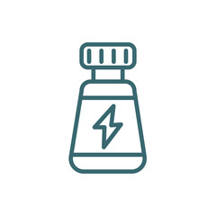 phytonutrients icon. Thin line phytonutrients icon from Fitness and Gym collection. Outline vector isolated on white background. Editable phytonutrients symbol can be used web and mobile