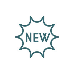 new product icon. Thin line new product icon from startup and strategy collection. Outline vector isolated on white background. Editable new product symbol can be used web and mobile