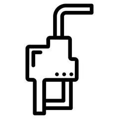 Obraz premium fuel pump line 