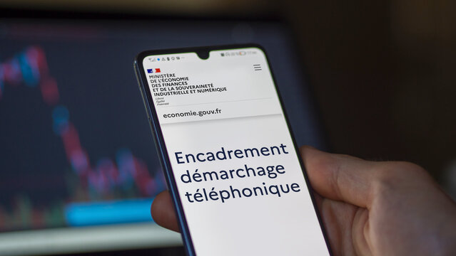 Encadrement du d&eacute;marchage t&eacute;l&eacute;phonique en France, appels t&eacute;l&eacute;phoniques commerciaux non d&eacute;sir&eacute;s