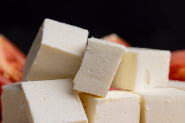 White cream cheese for making salads