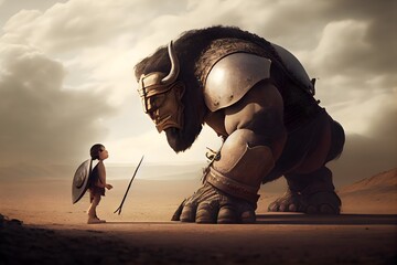 david vs goliath, generative ai