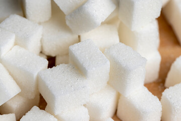 White sugar made from beetroot