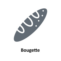 Bougette Vector Solid Icons. Simple stock illustration stock