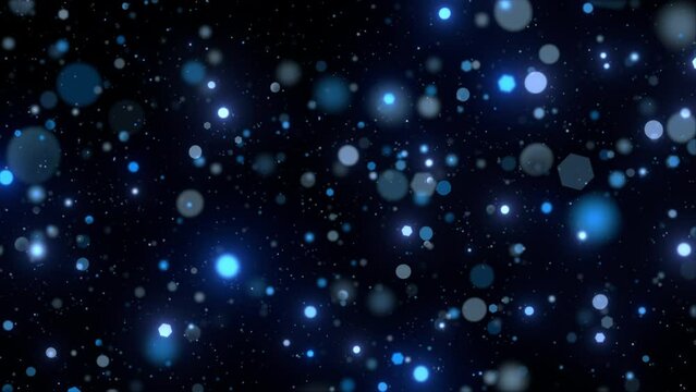 black light dust blue glitter background video