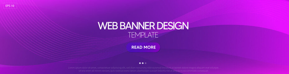 background with lines, Banner