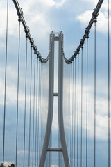 日本　静岡県三島市にある吊橋の三島スカイウォーク