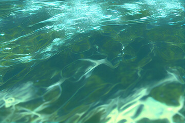 Blue water surface. water background