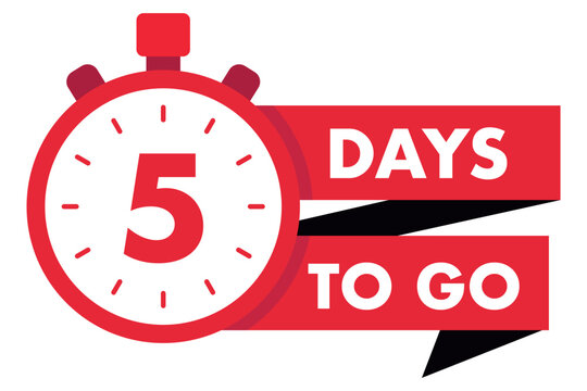 Days to go deals