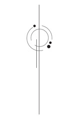 Tribal geometric elements. Tribal minimalism. Perfect for geometric tattoo. alchemy conceptual content