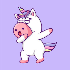 Cute unicorn illustration, cute and fun