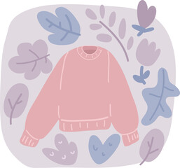 Vector illustration of sweatshirt