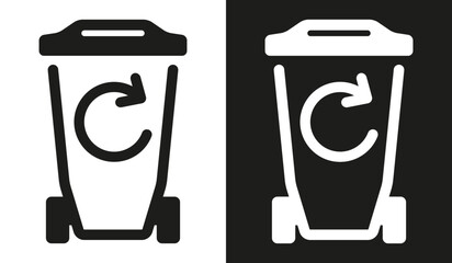 POUBELLE DE TRI POUR RECYCLAGE DES EMBALLAGES