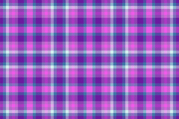 Textile fabric plaid. Texture vector pattern. Tartan check background seamless.