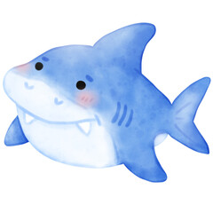 Baby Shark, Shark illustration, fish, sea creature 