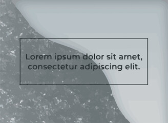 Poster with design elements, Minimalism